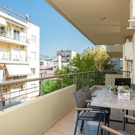 Eleni'S Modern Apartment Волос Екстериор снимка